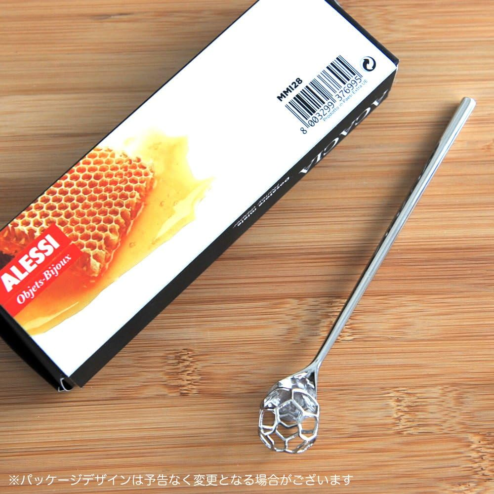 Alessi Acacia Honey Dipper in 18/10 Stainless Steel Mirror Polished, Silver image number 2