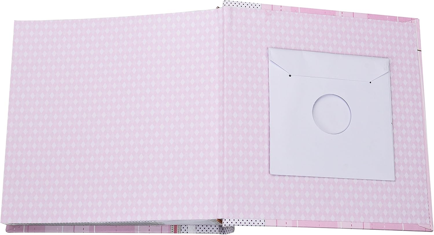 Arpan Large Baby Girl Pink Memo Slip in Photo Album 200 6X4'' Photos - Elephant Kids image number 2