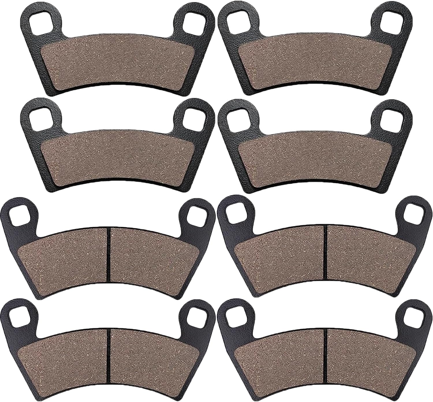 Front&Rear Brake Pads for Polaris Ranger XP 1000 2018-2023 General 1000 EPS 2016-2020 Ranger Crew XP 1000 2019-2020 image number 3
