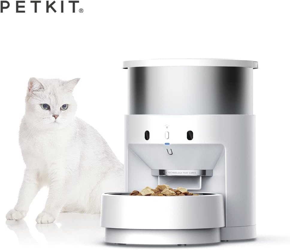 Petkit Fresh Element 3-Smart Pet Feeder, White/Silver image number 2