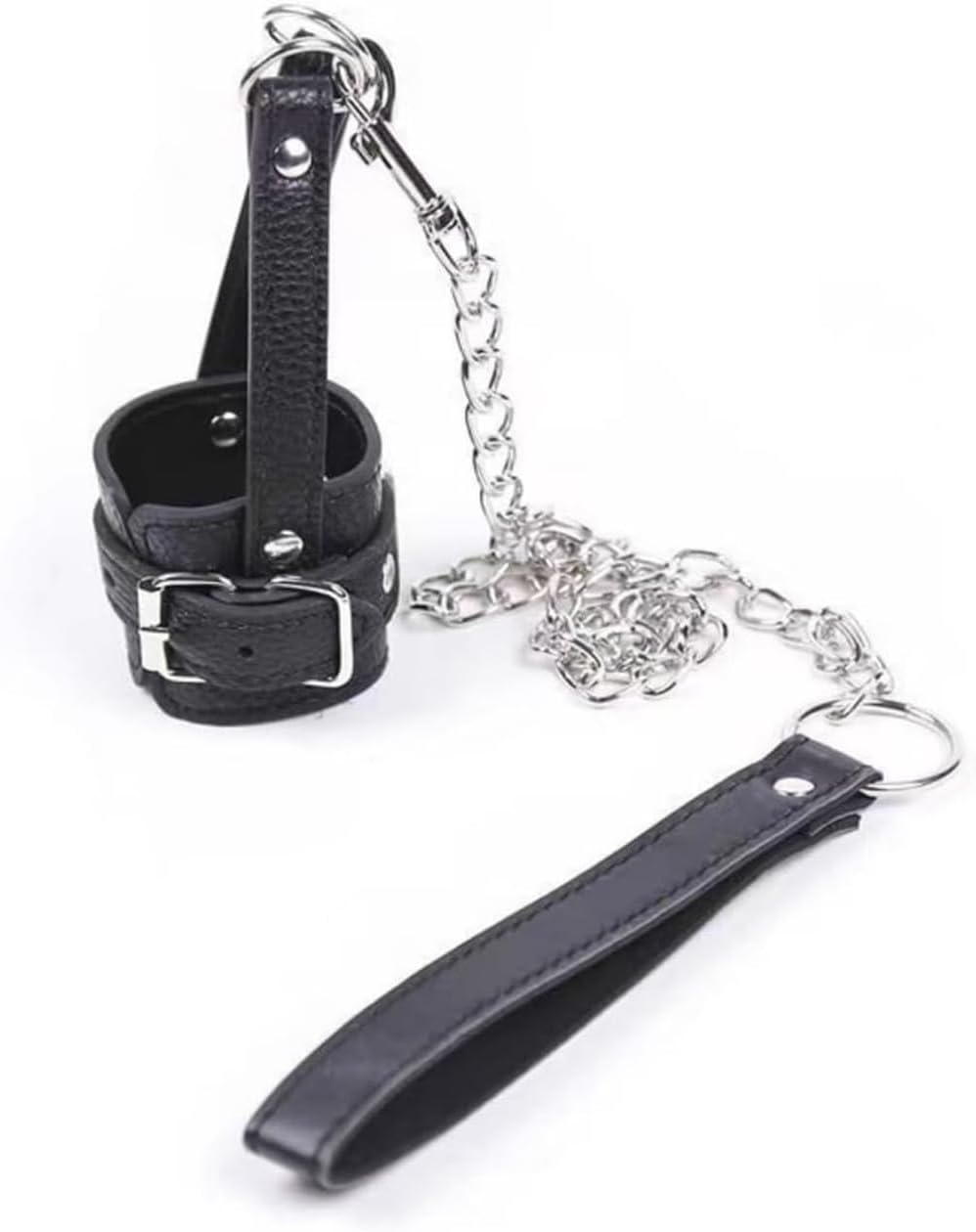 Testicle Bondage Rope Sex Restraints for Man Adult Sex Toy Sexual Stimulation Device Chains Sex BDSM Rope Sex Toys for Sensual Play and Intimate Exploration image number 2