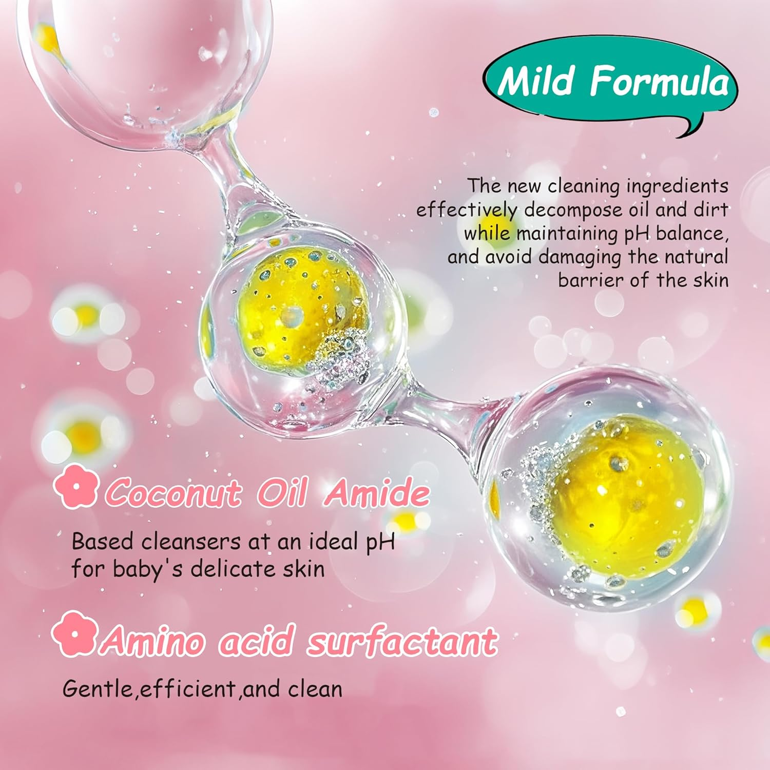 VANERIA Kids Foaming Hand Soap,Flower Stamp,Moisturizing and Gentle Hand Soap for Baby,Kids and Adults with Sensitive Skin 250Ml/8.45 Fl Oz image number 6