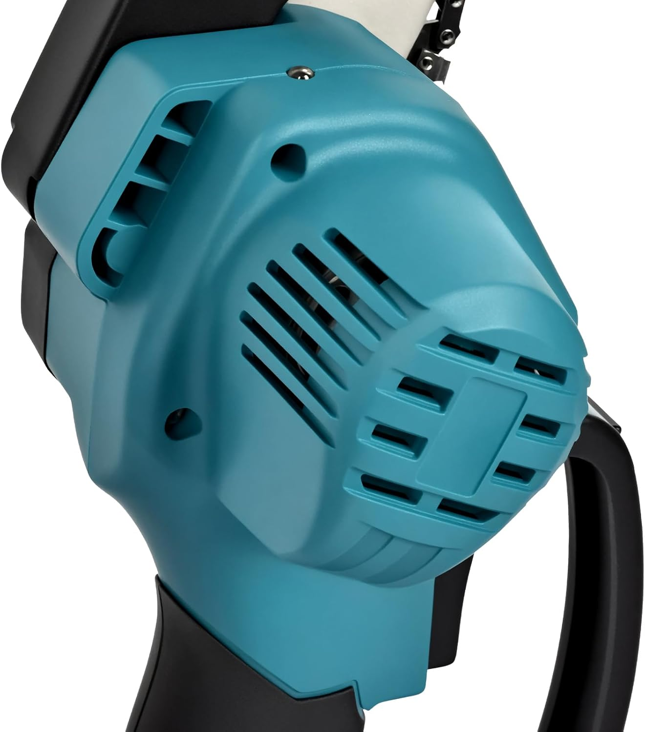 Oppsbuy 6/4 Inch Mini Chainsaw, 21V Portable Cordless Chainsaw with Safety Lock, 5000R/Min Brushless Motor for Tree Branch Cutting, Pruning, Gardening (2 Chains + Tool Kit Included) image number 4