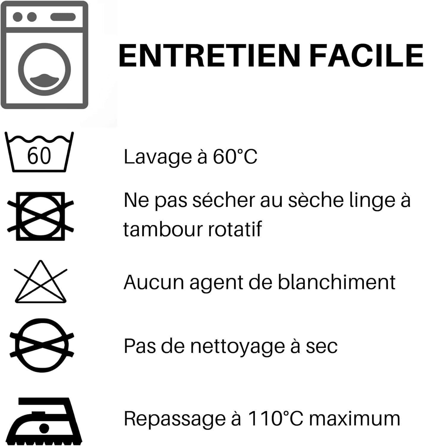 Lovely Casa - Flat Sheet - Size 180 X 290 Cm - 100% Cotton Certified According to Oeko-Tex - Mouse Colour - Model Eden - Bed Linen for Home - Soft and Comfortable for Cosy Cot Bumpers image number 6