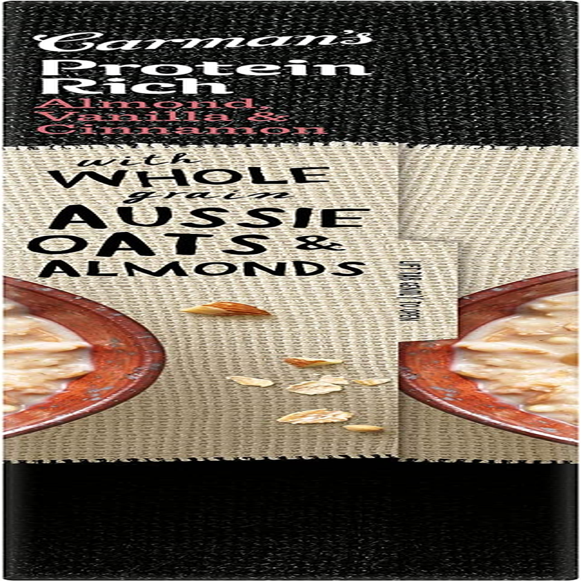 Carman'S Protein Rich Almond, Vanilla and Cinnamon Porridge Sachets 270 G image number 2