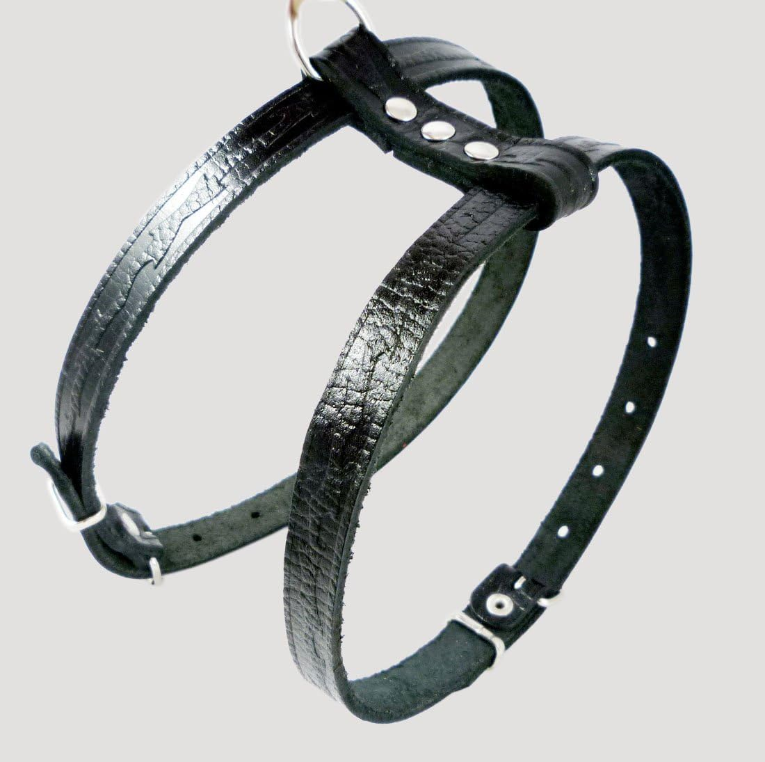 Genuine Tooled Leather Dog Harness Medium. 22-30 Chest 3/4 Wide Straps image number 1