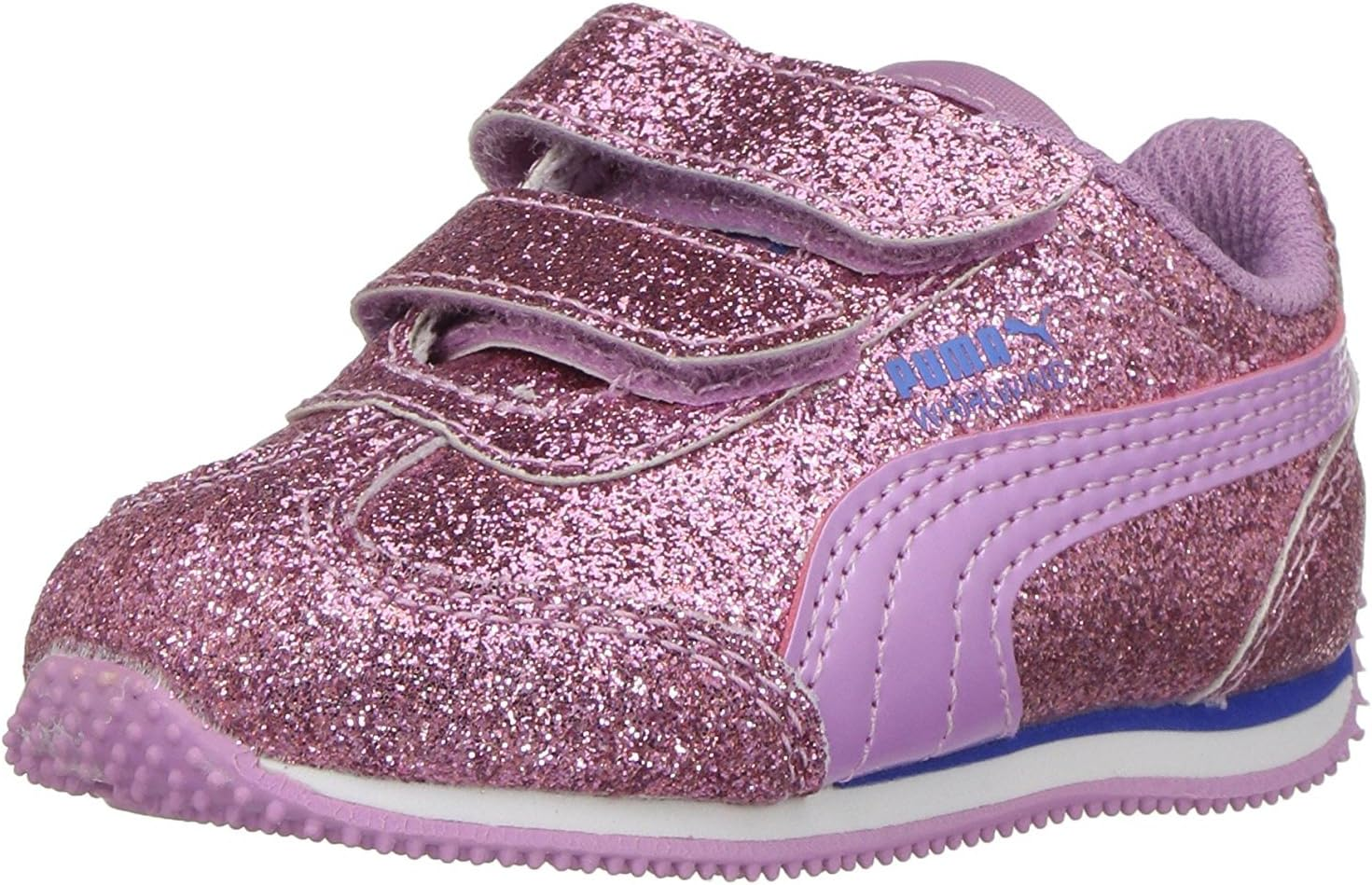 PUMA Unisex-Kids Whirlwind Glitz V Shoes, 3 M US Little Kid, Smoky Grape/Smoky Grape image number 2