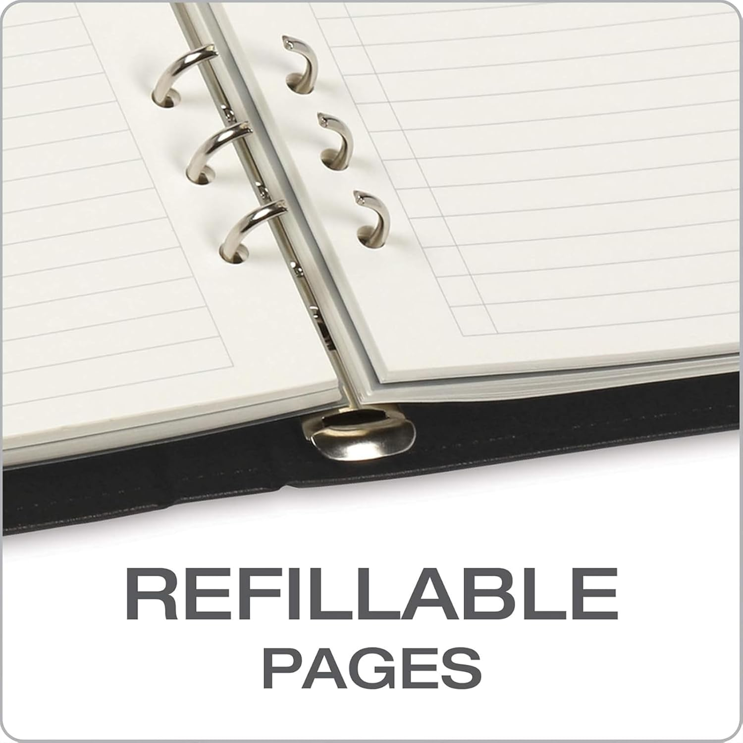 A5 Size Project Planner, Meeting Half Note - 6.5"X9.1" Professional Notebooks for Work - 200 Pages,Spiral Meeting Agenda/Minutes Organizer for Women Men, Note Taking, Office & Business image number 5