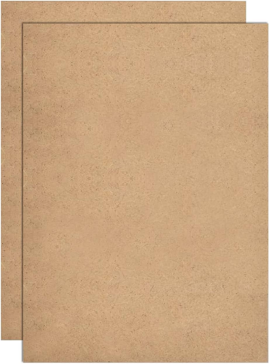 TSKDKIT A3 MDF Wood Boards for Crafts 2Mm Medium Density Fiberboard Wooden Sheet Replacements, MDF Sheet for Laser Engraving, Painting and Decor, Cheaper than Canvas Paper Board(2Pcs, 42 X 30Cm) image number 3