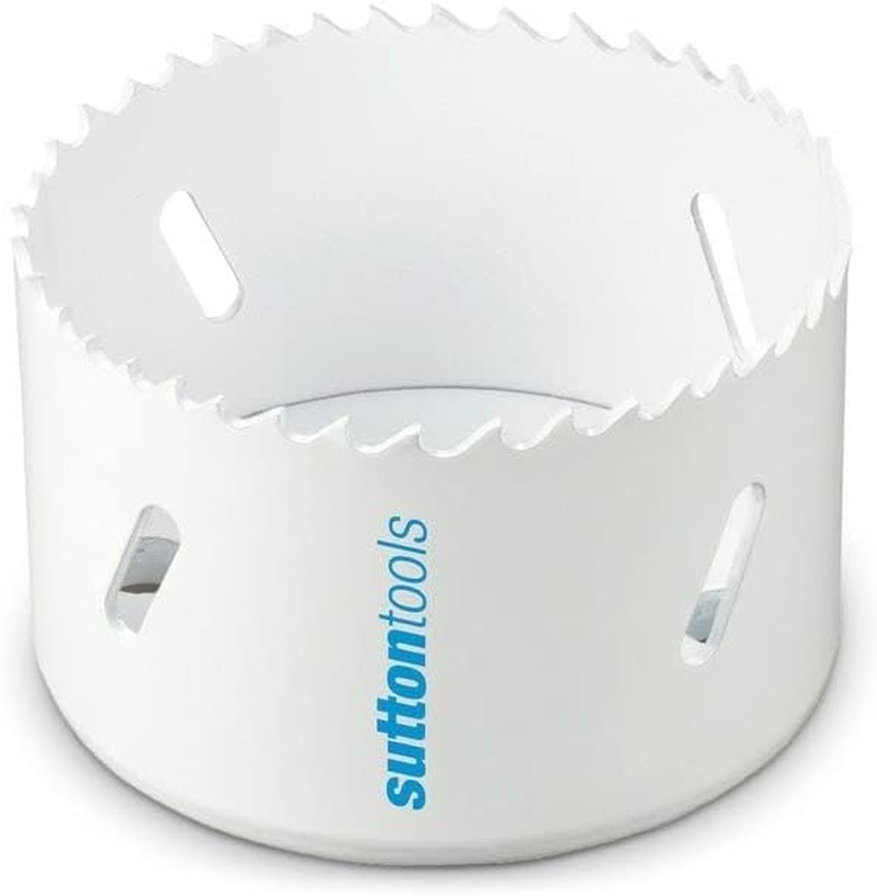 Sutton Tools H125 Bi-Metal Cobalt Holesaw, White, 60 Mm Diameter