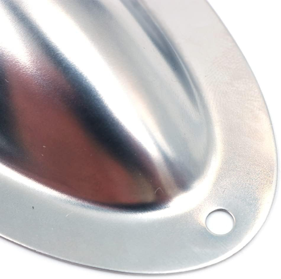4X ZONADA Wire Cable Vent Cover, 45Mm 316 Stainless Steel Clamshell Vent, Marine Grade, Clam Shell Vent for Boat