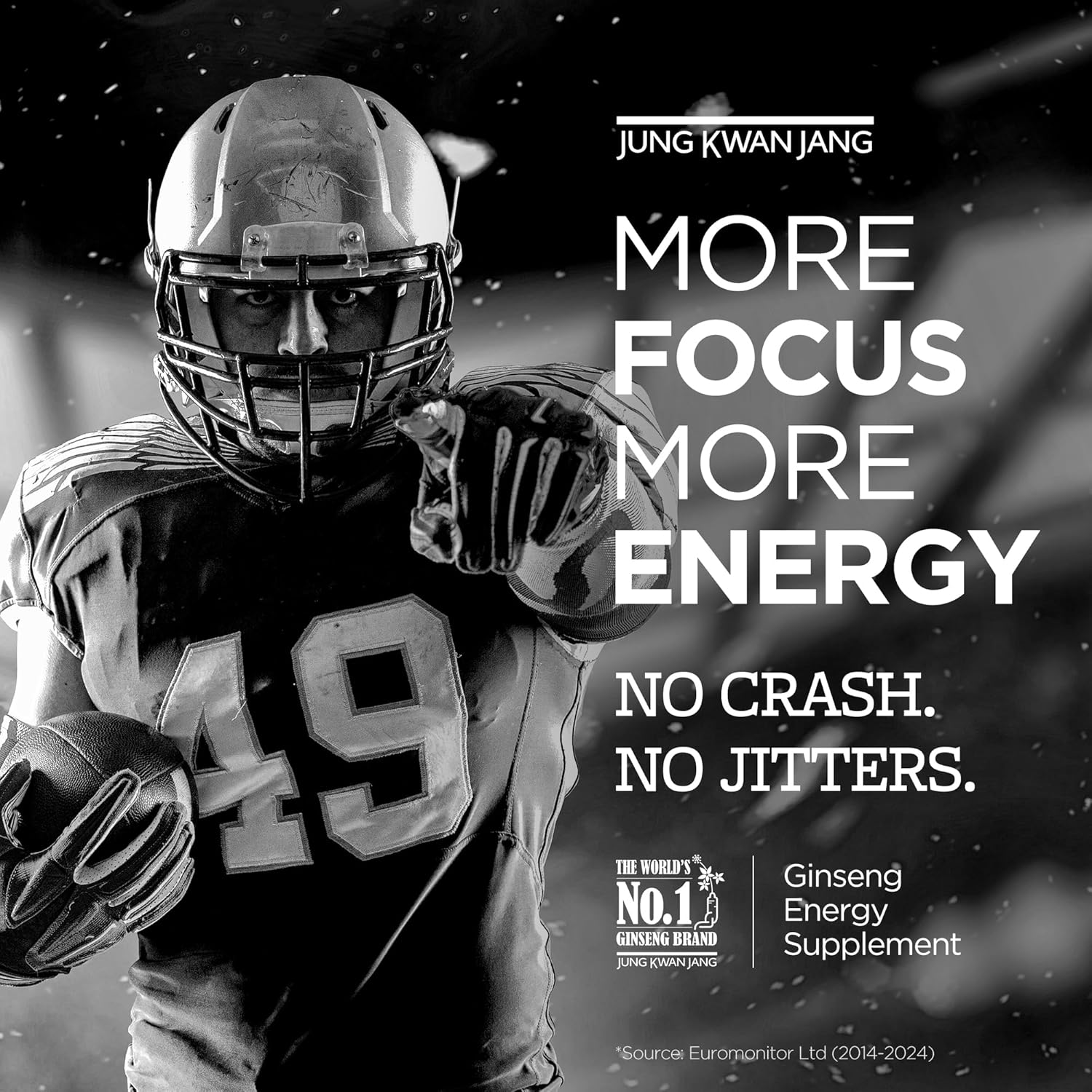 Jung Kwan Jang Korean Red Ginseng Extract Everytime 1,000Mg & Grapefruit Liquid Stick - Vegan Frendly, Ginseng Root Energy Drink Supplements - Builds Stamina & Immunity, Caffeine Free, GMO Free (10Ml X 10 Sticks) image number 3