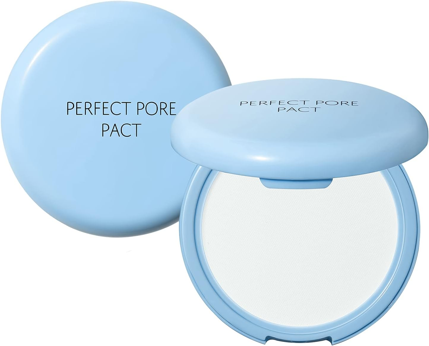 THESAEM Sebum Control Makeup Pressed Powder Pact, Pore Minimization, Plant-Based Setting Finishing Powder to Absorb Sweat and Prevent Clumps, with Mirror and Puff - Saemmul Perfect Pore Pact 12G image number 2