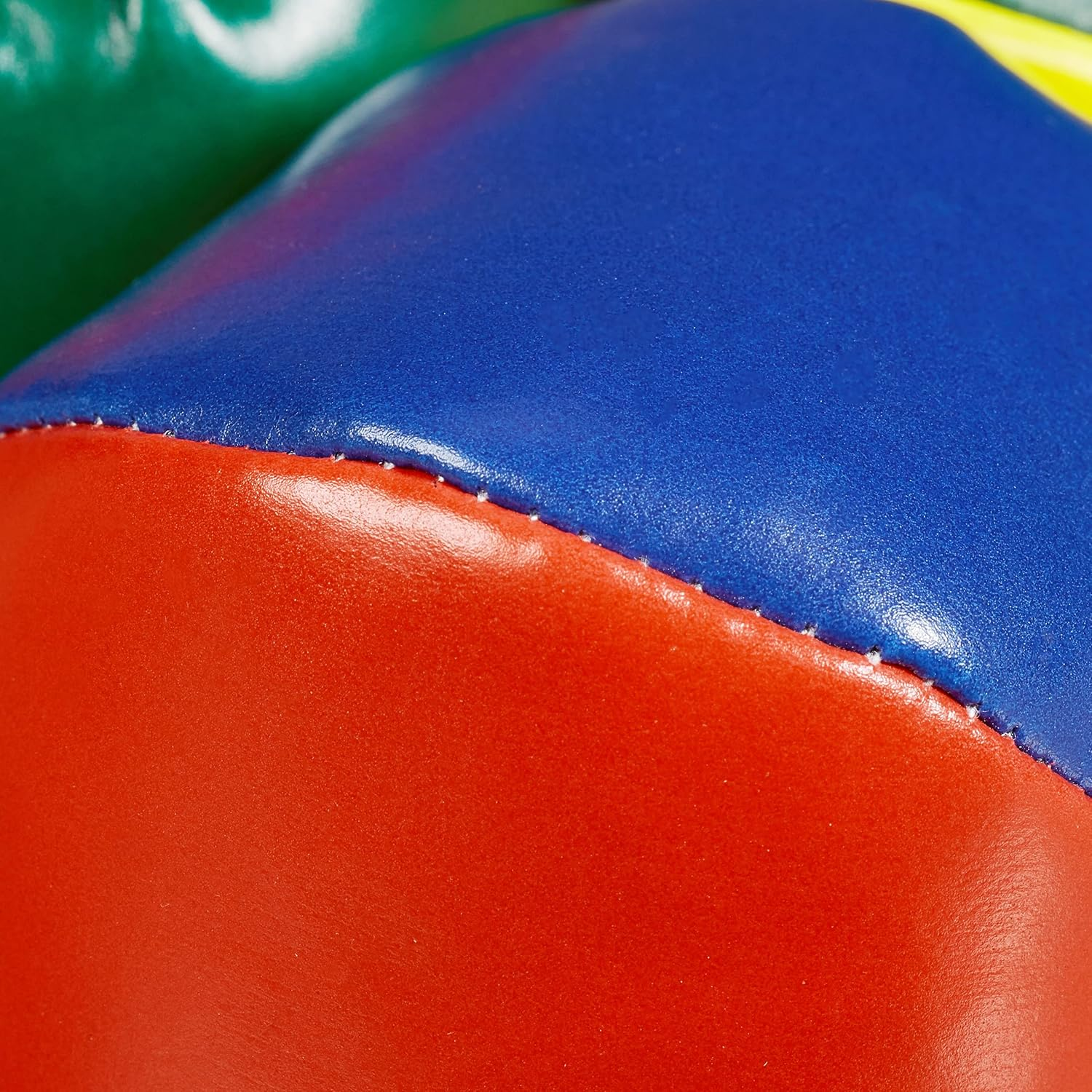 Relaxdays 10037946 Juggling Balls, Set of 5, Professionals, Beginners, Soft Juggling Balls, Children, Adults, Juggling Set, Diameter 6.5 Cm, Colourful image number 3