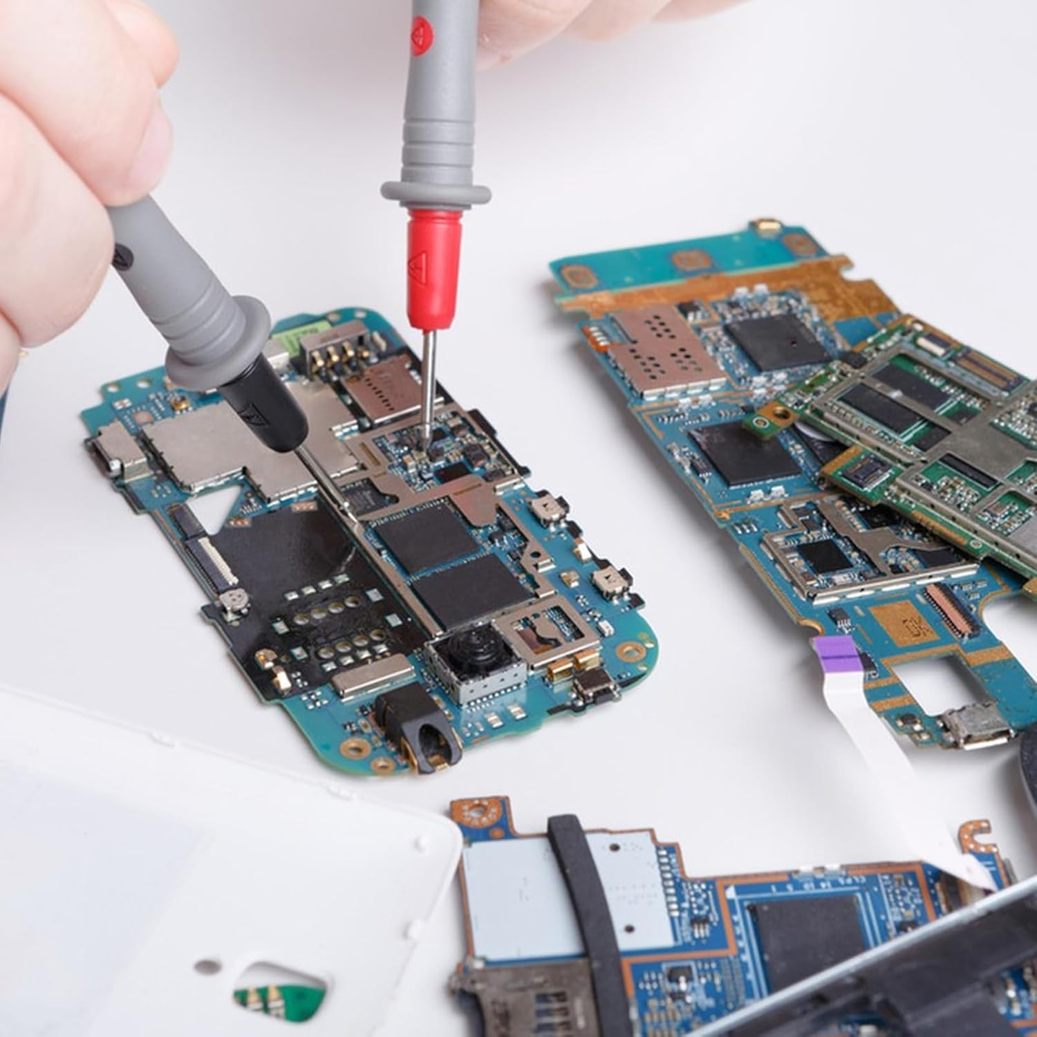 DIANN 39Pcs Back Probe Test Kits 4Mm Banana Plug to Alligator Clips Test Wires Wire Piercing Probes Automotive Test Leads Set for Vehicle Automotive Car Circuit Electrical Diagnostic Testing image number 1