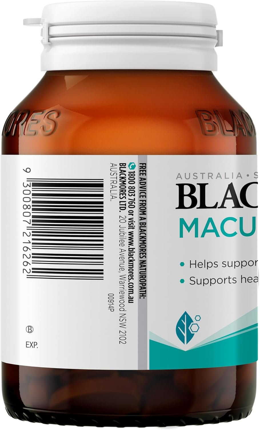 Blackmores Macu-Vision | Supports Eye Macula Health, Eye Health & Healthy Vision | 90 Tablets image number 1