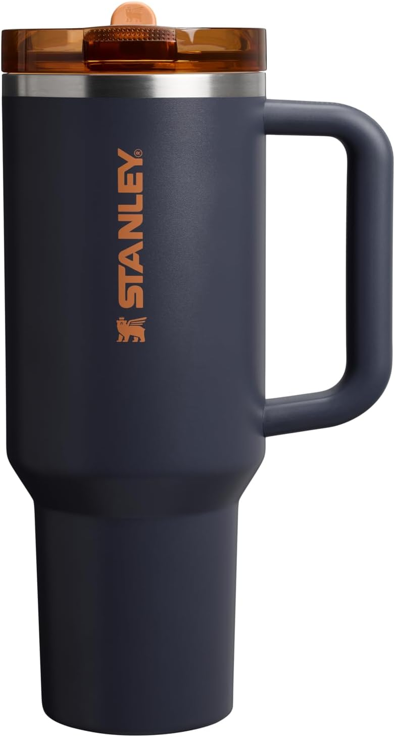 Stanley Quencher Protour Flip Straw Tumbler with Leakproof Lid 40 Oz | Built-In Straw and Handle | Cup Holder Compatible for Travel | Insulated Stainless Steel Cup | Bpa-Free | Twilight image number 3