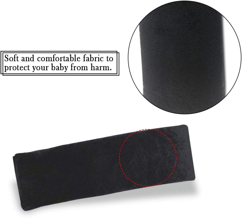 High Chair Straps, Universal Baby Safety Strap, Highchair Harness for Infant&Toddler'S（Black） - Grey image number 5