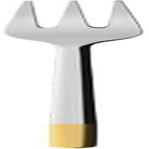 Villeroy & Boch 315916 Ella Gold Pastry Fork, Cake Fork, Diameter Approx. 6.3 Inches (16 Cm), Stainless Steel, Dishwasher Safe image number 2