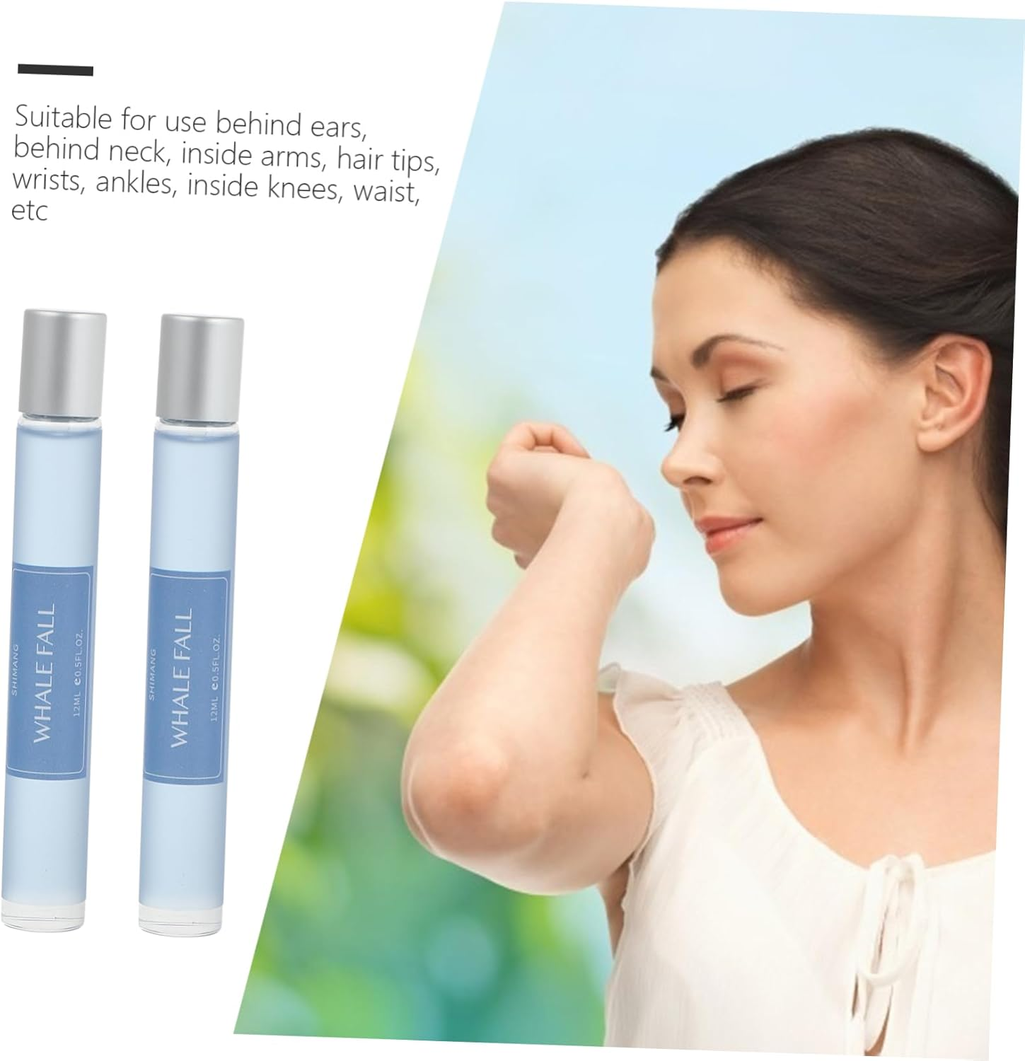 MUSISALY Set of 2 Romantic Body Sprays Women Men Daily Fragrance Perfumes Non-Irritating for Occasion image number 3