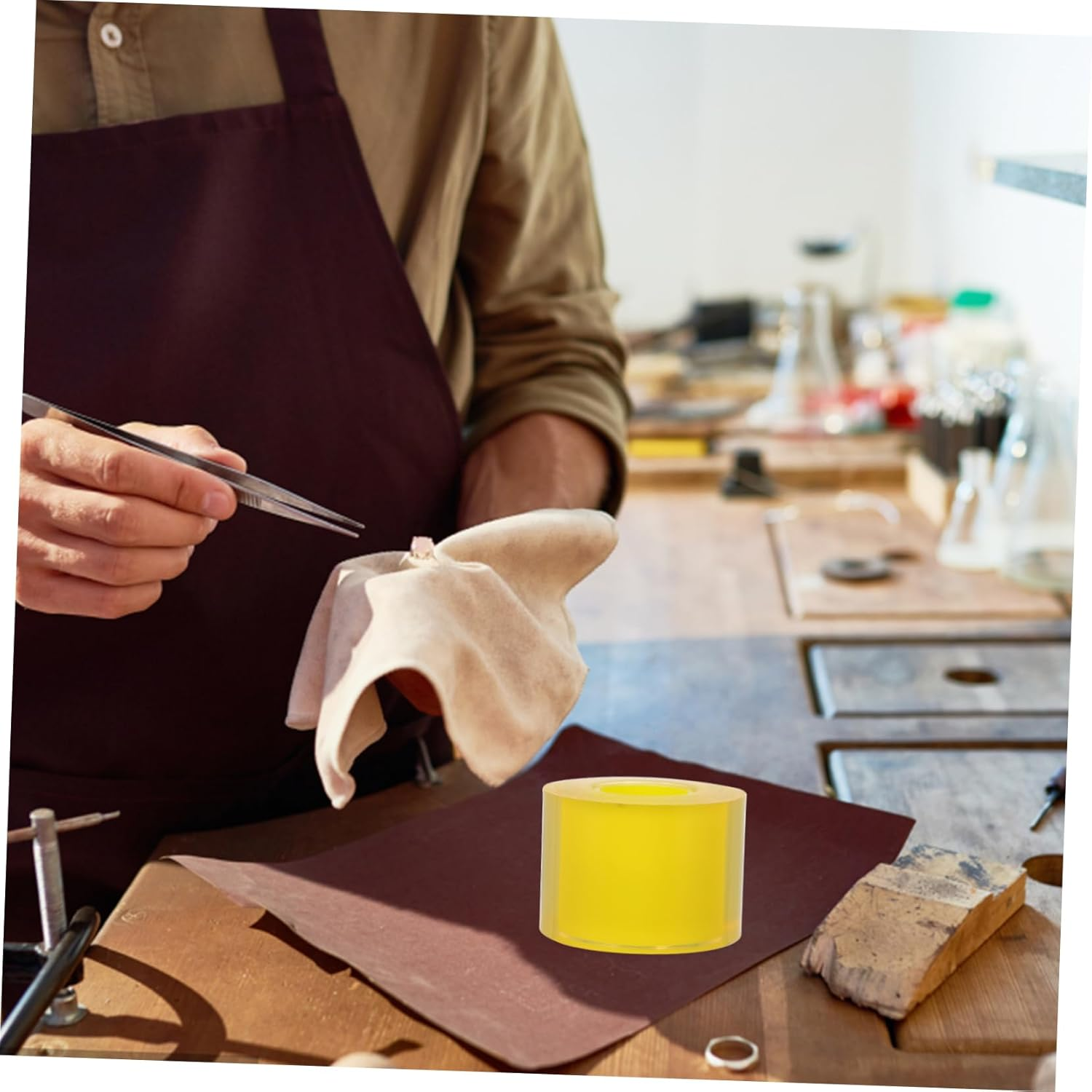 Watch Protective Film Tape Static Adhesive Gemstone Protector for Jewelry Repair image number 2