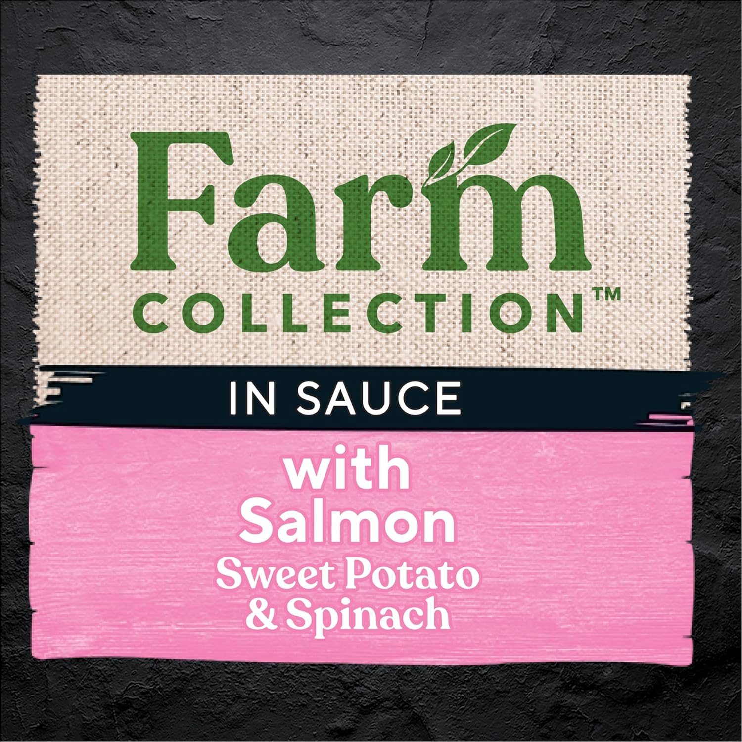 Dine Farm Collection Wet Cat Food Salmon, Sweet Potato, Spinach in Sauce 85G Tray, 42 Pack image number 5