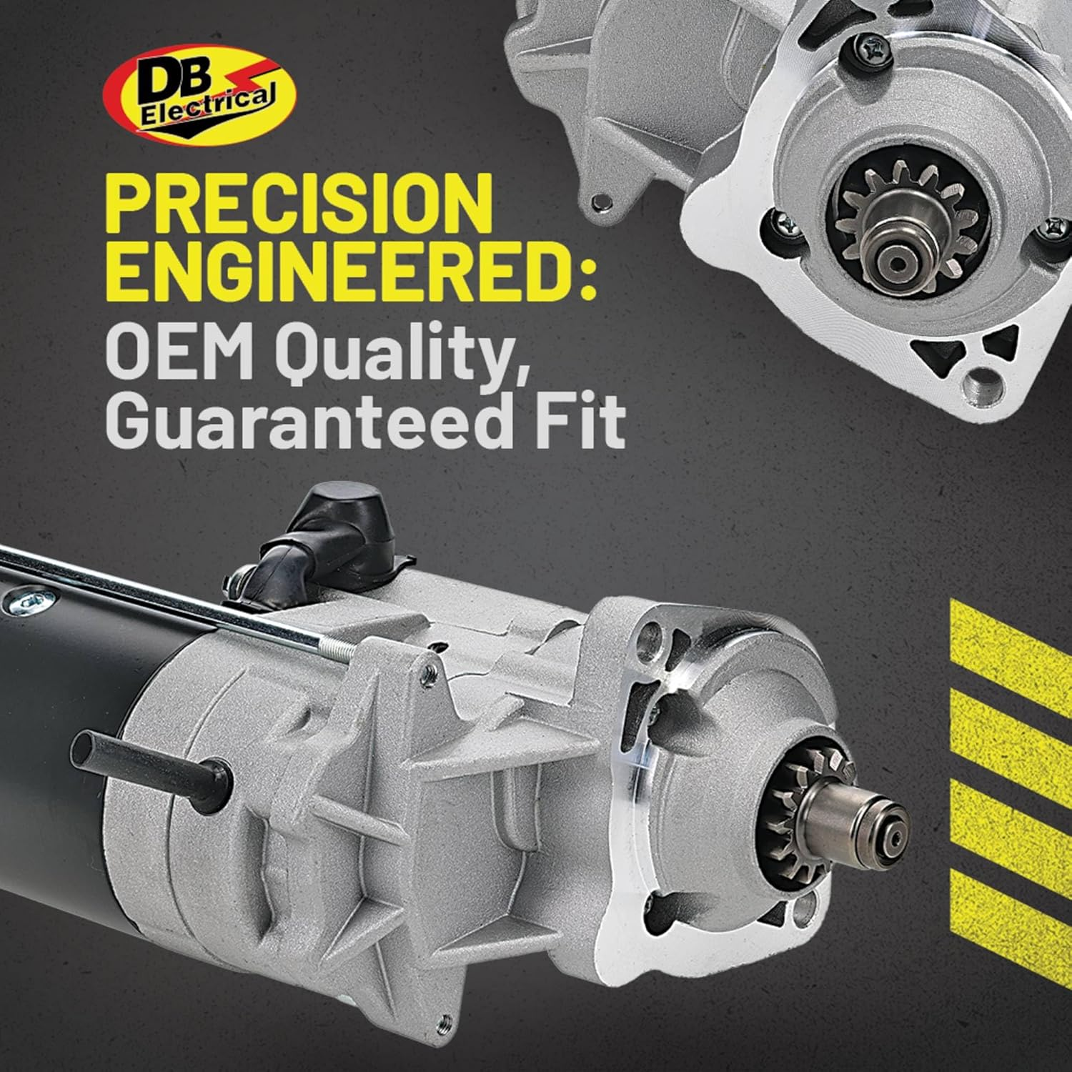 DB Electrical Starter 410-52057 Compatible With/Replacement for Ford E-Series Vans 1995-2003, Excursion 2000-2003, F-150 Pickup 1994-1998, F-250 Super-Duty 1999-2003 228000-8420, 17802N image number 5