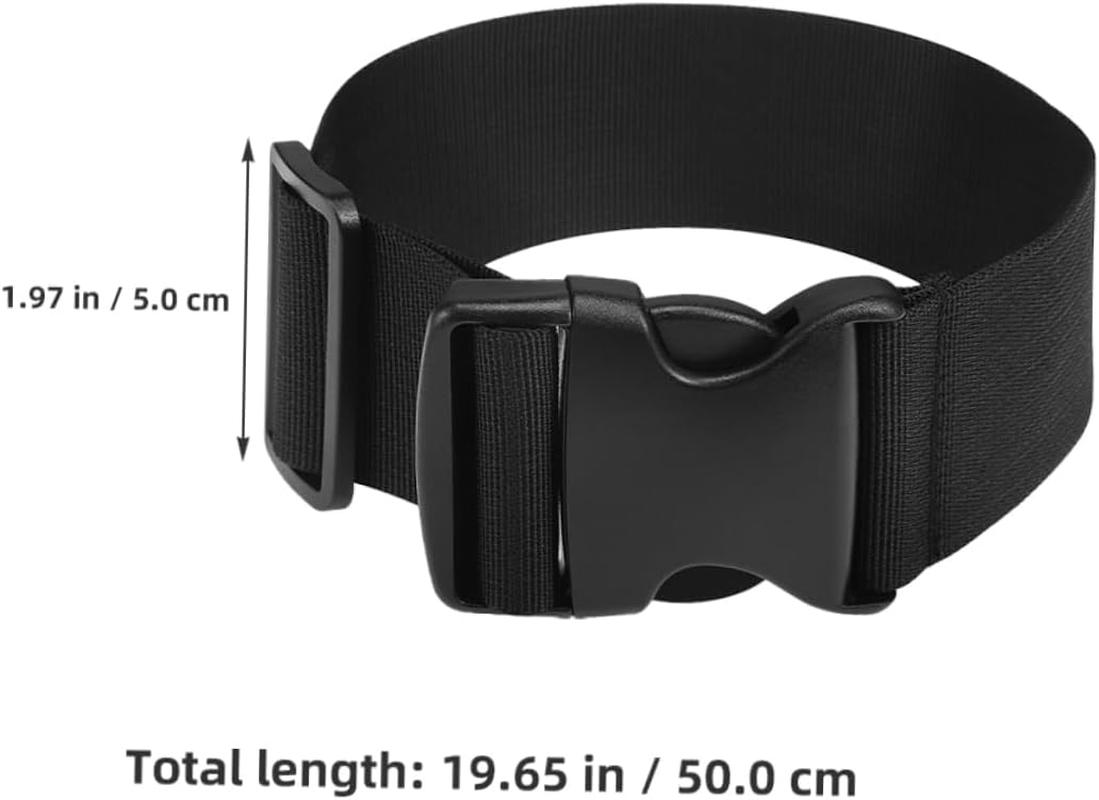 TOVINANNA 5Pcs Luggage Straps Quick-Release Buckle Suitcase Binding Straps for Outdoor and Travel image number 3