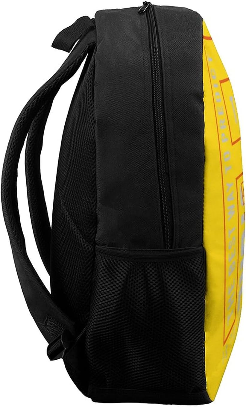 Personalise Waterproof Sports Outdoor Casual Camping Hiking Supplies Multi-Purpose Small Backpack Original Design Best Way To - Black-Style image number 2