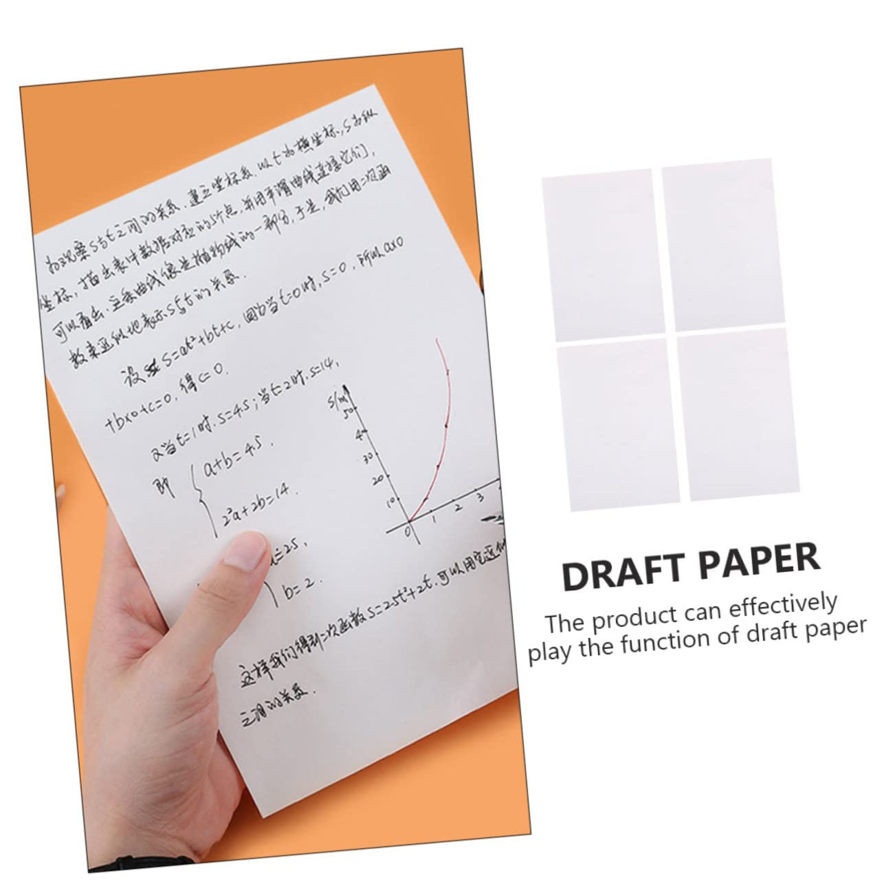 COHEALI Calculation Book - Blank Notebook for Students Portable Writing Pad Ideal for Math Notes and Sketching Lightweight A5 Size 25.20X17.50Cm Perfect for Home Office School image number 6