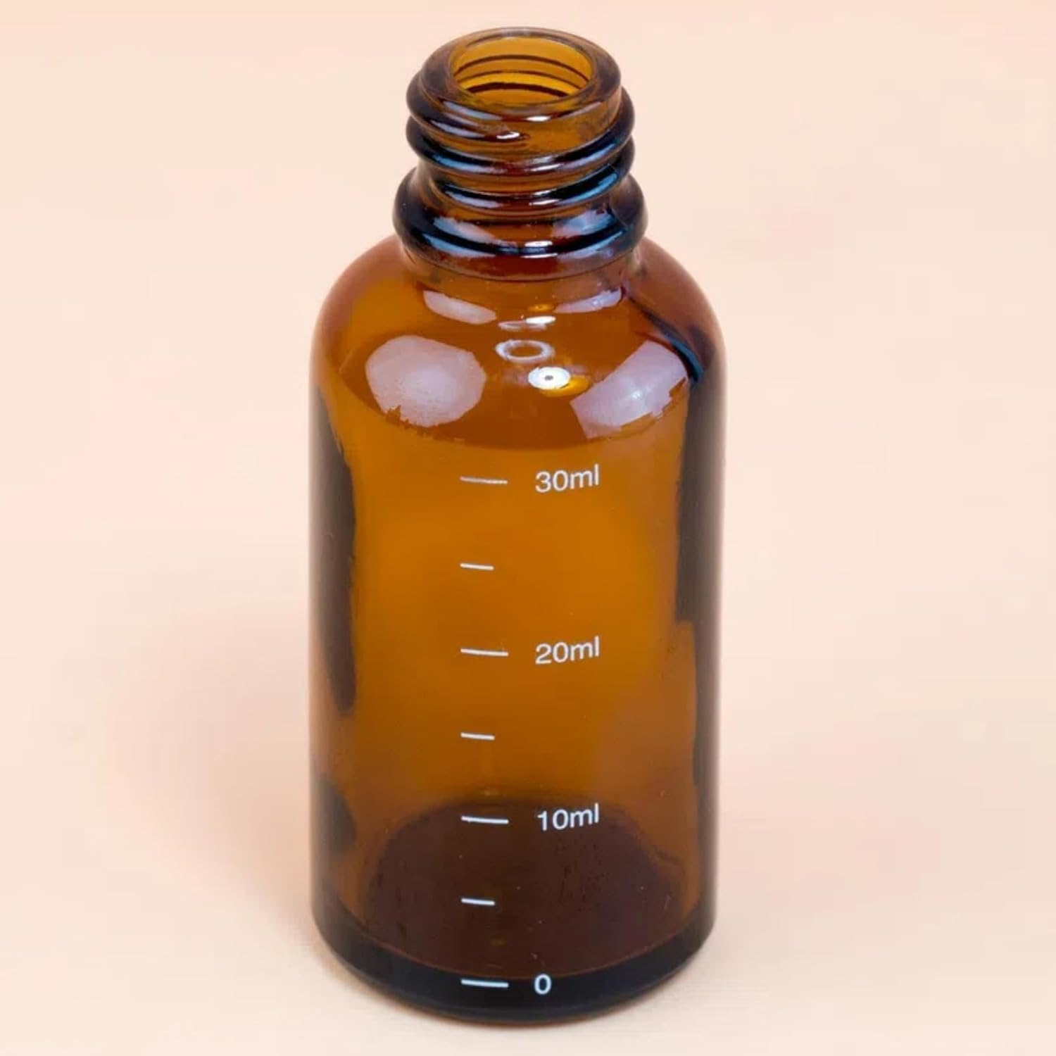 10 Pack 30Ml Amber Glass Dropper Bottles with Measured Eye Dropper - Refillable Empty Tincture Bottles for Essential Oils, Perfume Oils, Aromatherapy and Travel Use image number 1