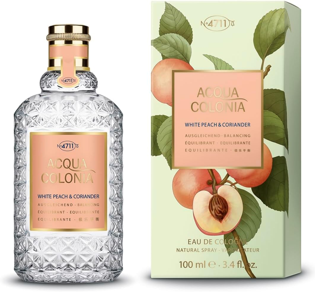 4711 Acqua Colonia - White Peach and Coriander by Muelhens for Unisex - 3.4 Oz EDC Spray image number 1