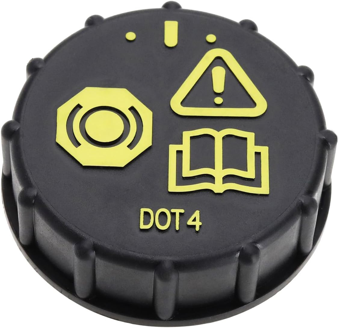 SG Store Car Brake Fluid Bottle Cap Car Brake Fluid Reservoir Cover 1831528 BV612162AB Car Brake Fluid anti Spill Cap Compatible with Ford Focus Mondeo Cmax Smax image number 2