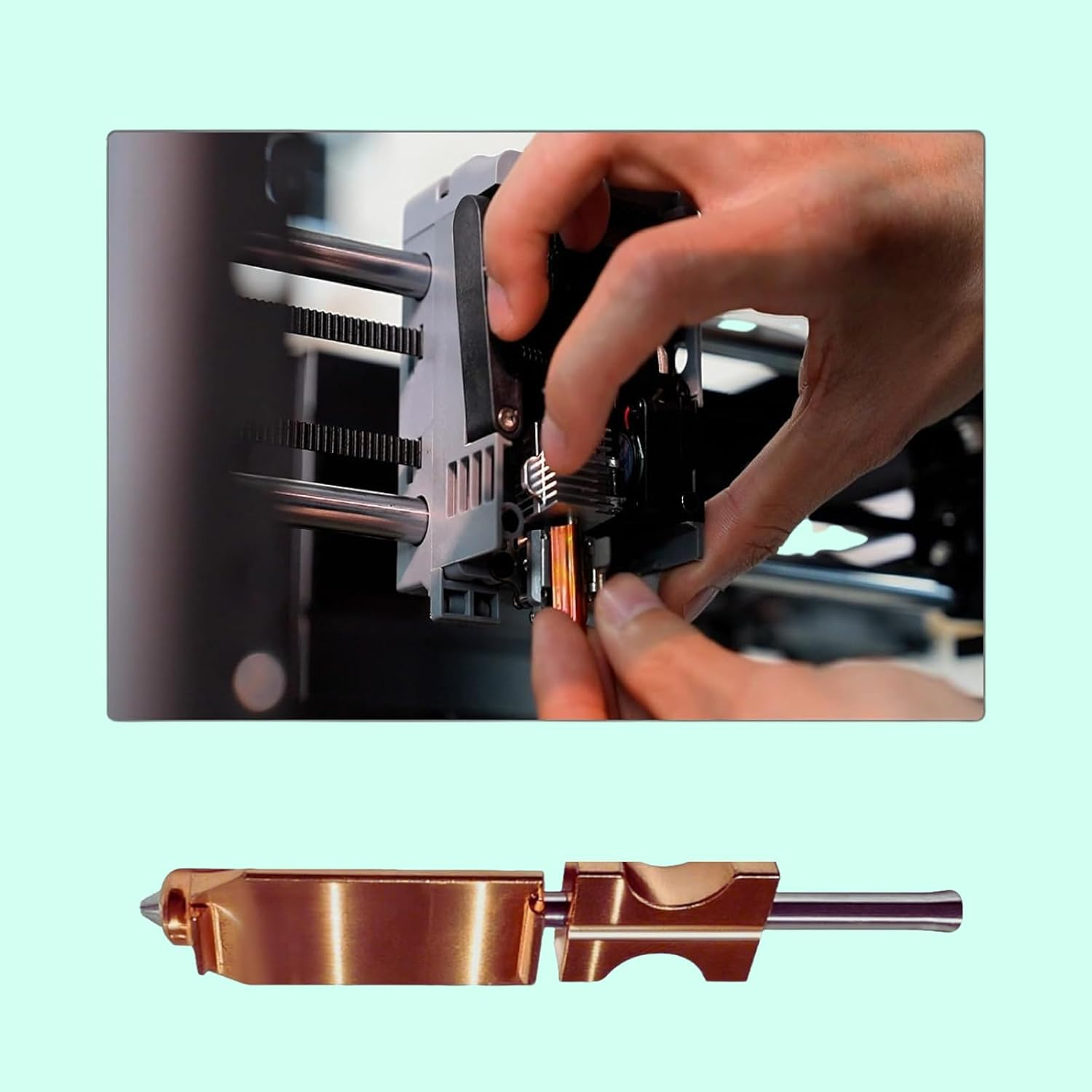 AD5X Nozzle for Flashforge AD5X Accessories for Flashforge 5X Nozzle 0.4 Quick Detachable High Flow Fast Printing, 2Xsilicone Caps and 2Xnozzle Brushes,0.4Mm+0.6Mm image number 1