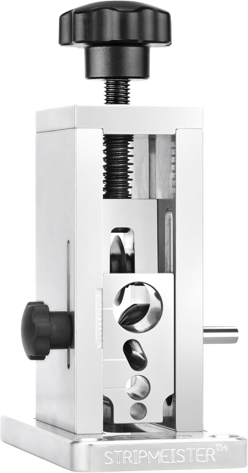 Stripmeister Original Drill-Powered Wire Stripper &ndash; Wire Sizes up to &Oslash;3/4", Jam-Free, Copper Wire, Built for Safety, Speed, and Efficiency - Portable Wire Stripping Machine image number 1