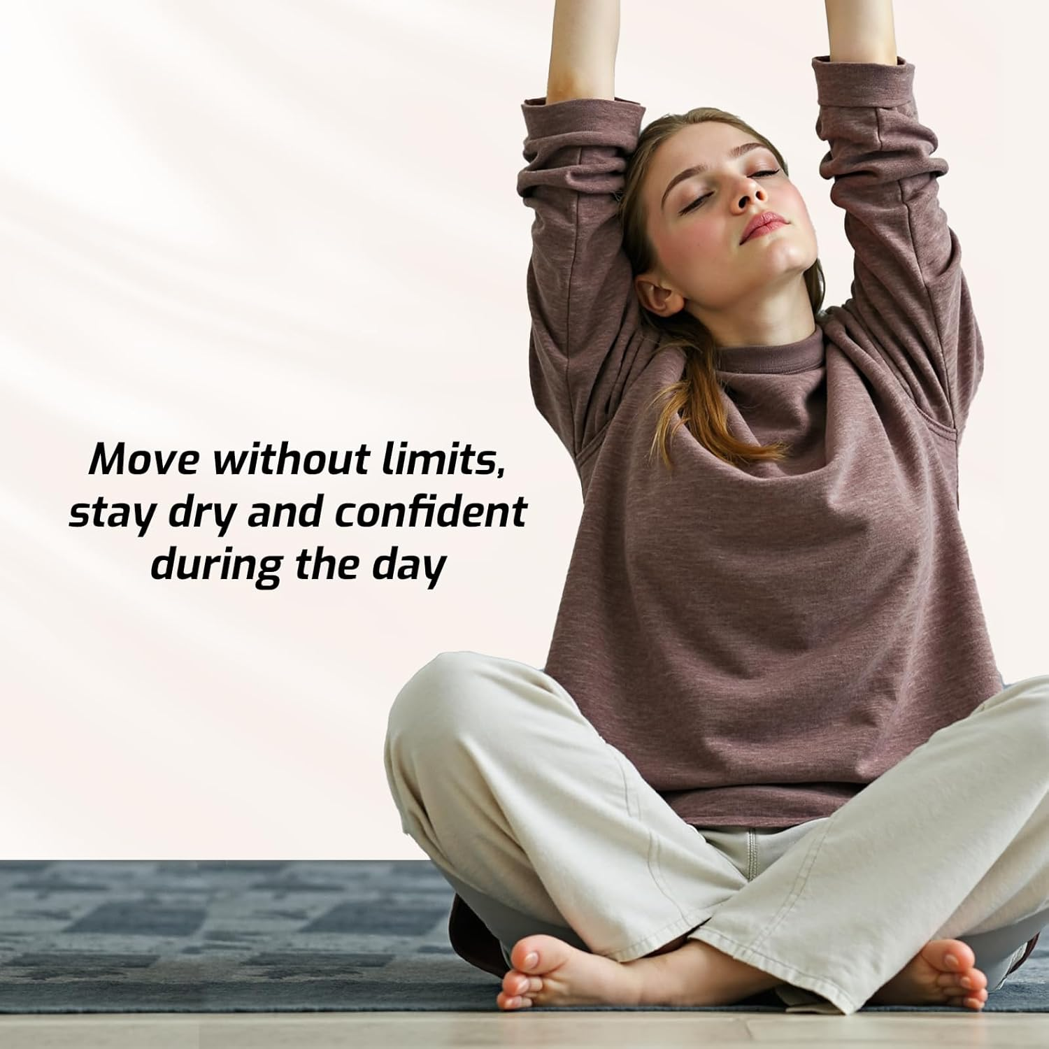 SUNKISS Women Incontinence Underwear, Daytime Disposable Postpartum Adult Panties, Protective Pull Ups with Maximum Absorbency, Medium, Beige, 32 Count image number 2