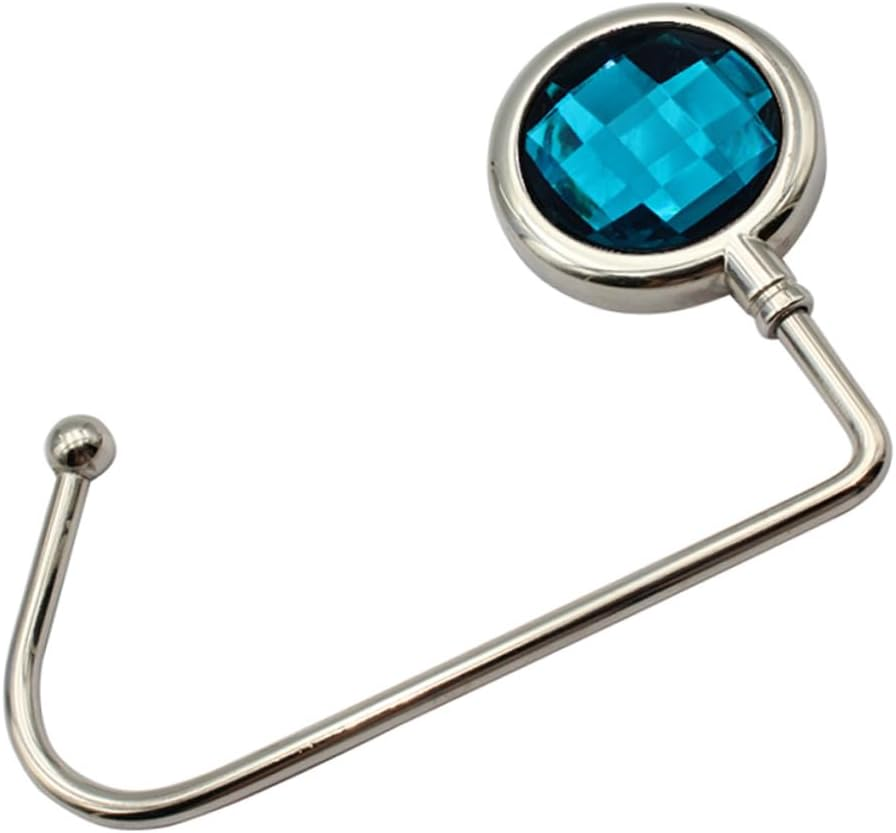 BESTYASH 4Pcs Alloy Handbag Hook Bag Table Hook Backpack for Dining Table Side Use image number 5