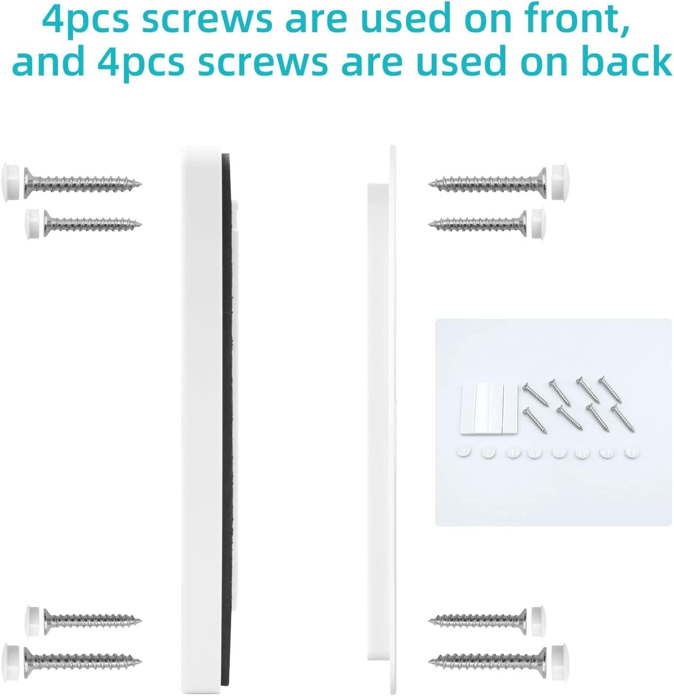 Cat Door, 4-Way Locking Cat Door Interior Door, Weatherproof Pet Door, Cat Flap Door for Cats & Doggy S image number 2