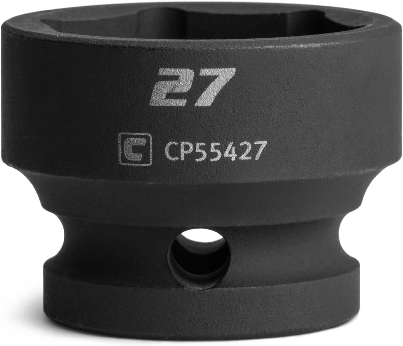 Capri Tools 27 Mm Stubby Impact Socket, 1/2 In. Drive, 6-Point, Metric image number 3