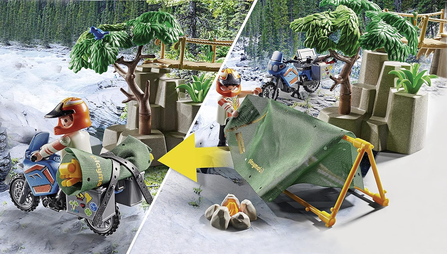 Playmobil - Rescue Action Canyon Copter Rescue image number 1