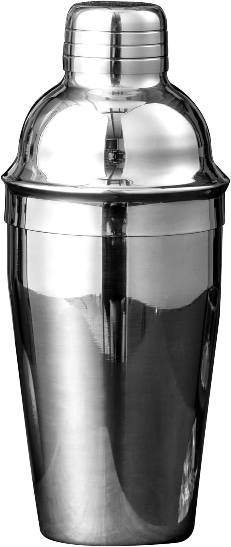 Cocktail Shaker, Martini Shaker with Strainer, Three-Piece 304 Stainless Steel, 550Ml Capacity, Thickened 0.6Mm, Food Grade, Leakproof Shaker for Home Bars, Parties, and Mixology image number 1