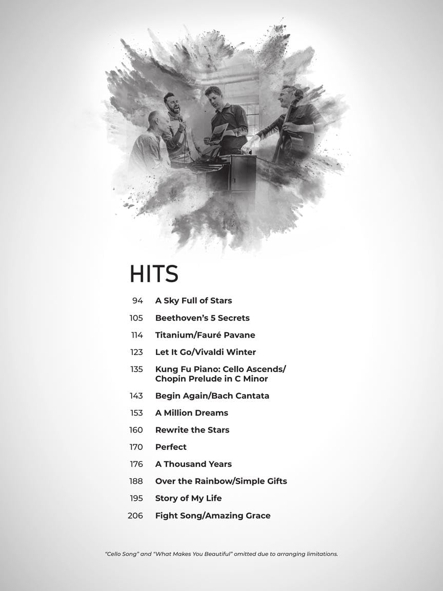 The Piano Guys 10: Matching Songbook with Arrangements for Piano and Cello from the Double CD 10Th Anniversary Collection: Piano with Cello image number 5