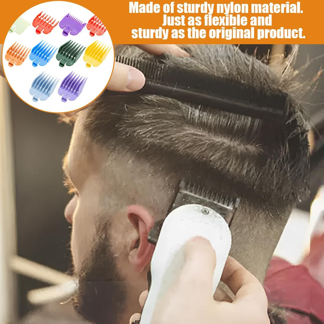 IKOPFLN Professional Hair Trimmer, Beard Trimmer, Precision Trimmer, Hair Trimmer, Set of 10 image number 3