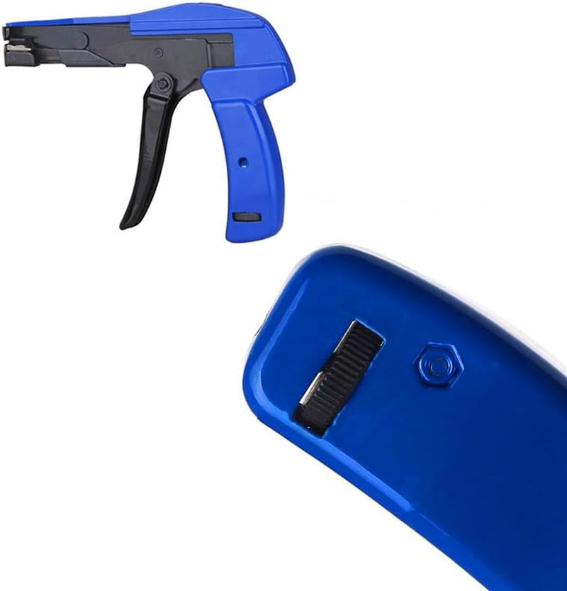 AIMALL Cable Tie Gun Tensioning Cutting Tool for 2.4-4.8Mm Nylon Wire, Adjustable Tension Fastener, Aluminium Alloy, for 2" to 13.5" Cable Ties image number 4