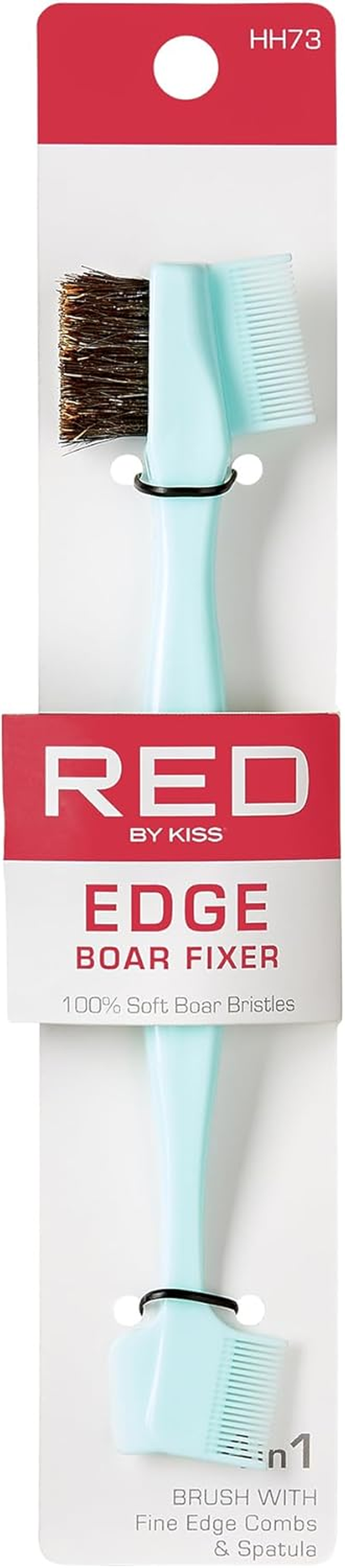 Red by Kiss Ultimate Edge Fixer Professional Boar Hair Brush (100% Boar Hair) (BSH29) image number 4