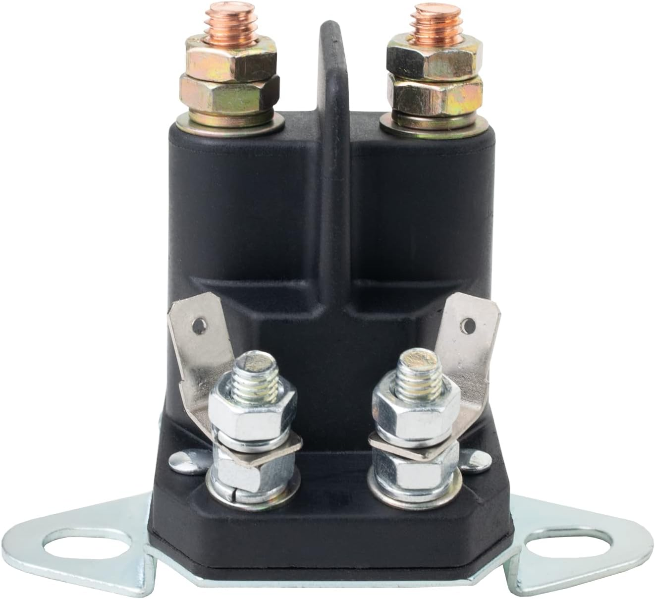 Annolai 117-1197 Solenoid 12V for Toro Timecutter Ss5000 Z4200 Ss4225 Ss4235 Parts 4 Terminal 12 Volt Solenoid for Toro 1-513075 E513075 Z 74629 74209 74360 74410 74616 74625 Timecutter EXMARK 513075 image number 2