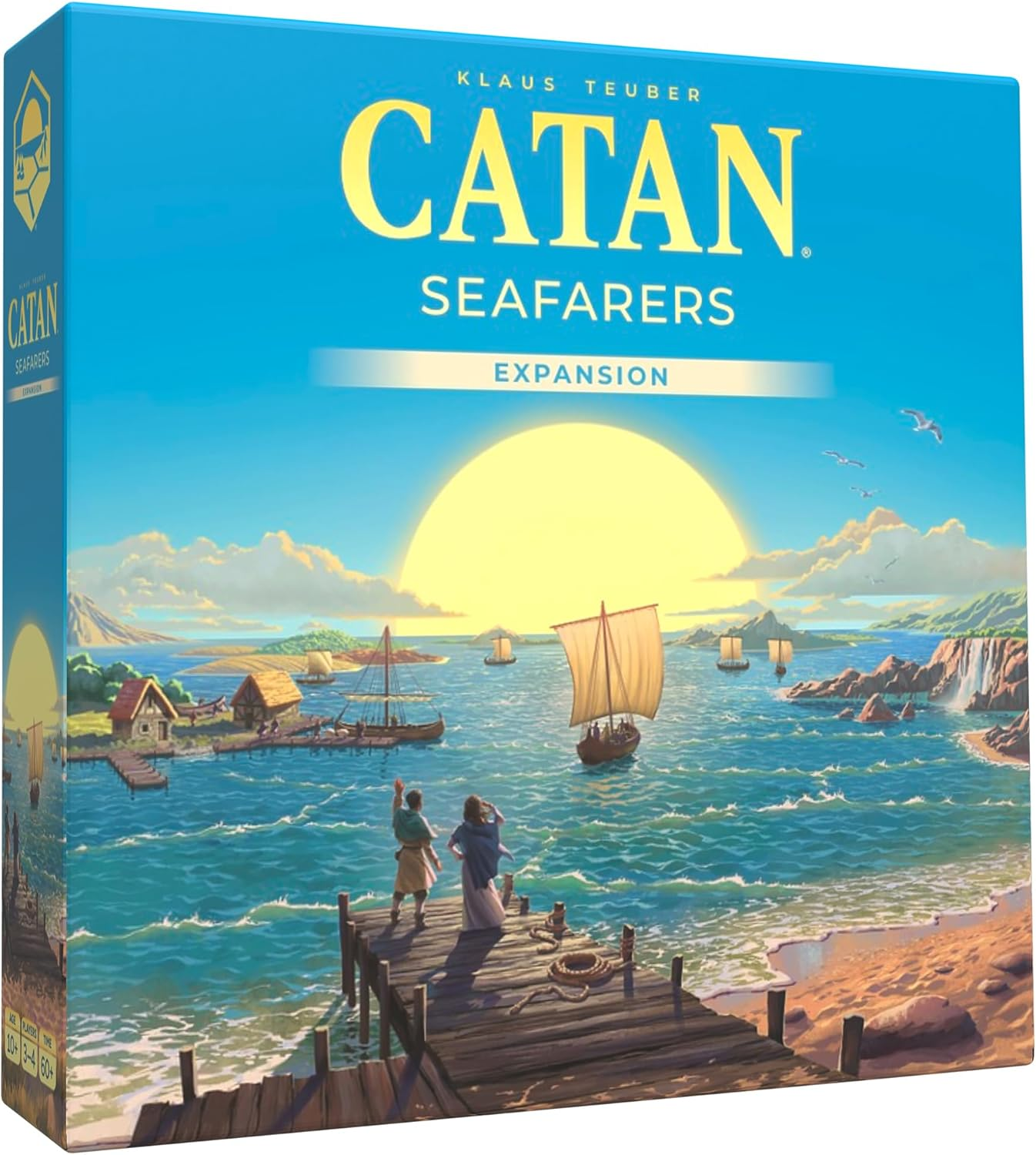 CATAN Seafarers 5-6 Player Board Game Extension (6Th Edition) Add More Players to Your Adventure, Strategy Game for Kids & Adults, Ages 12+, 3-6 Players, 60-90 Minute Playtime, Made by Catan Studio