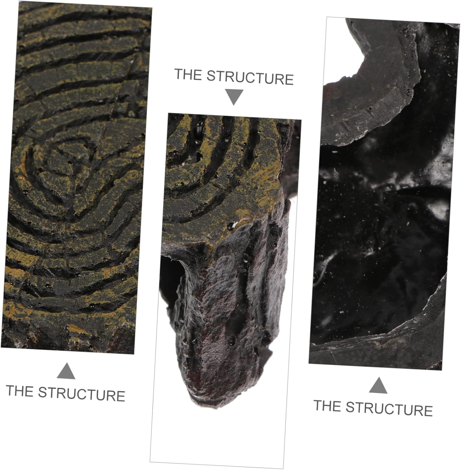 Abaodam Tortoise Climbing Platform Turtle Basking Terrace Resin Fish Tank Ornament Aquarium Landscaping Reptile Floating Deck for Pet Turtles and Amphibians image number 2