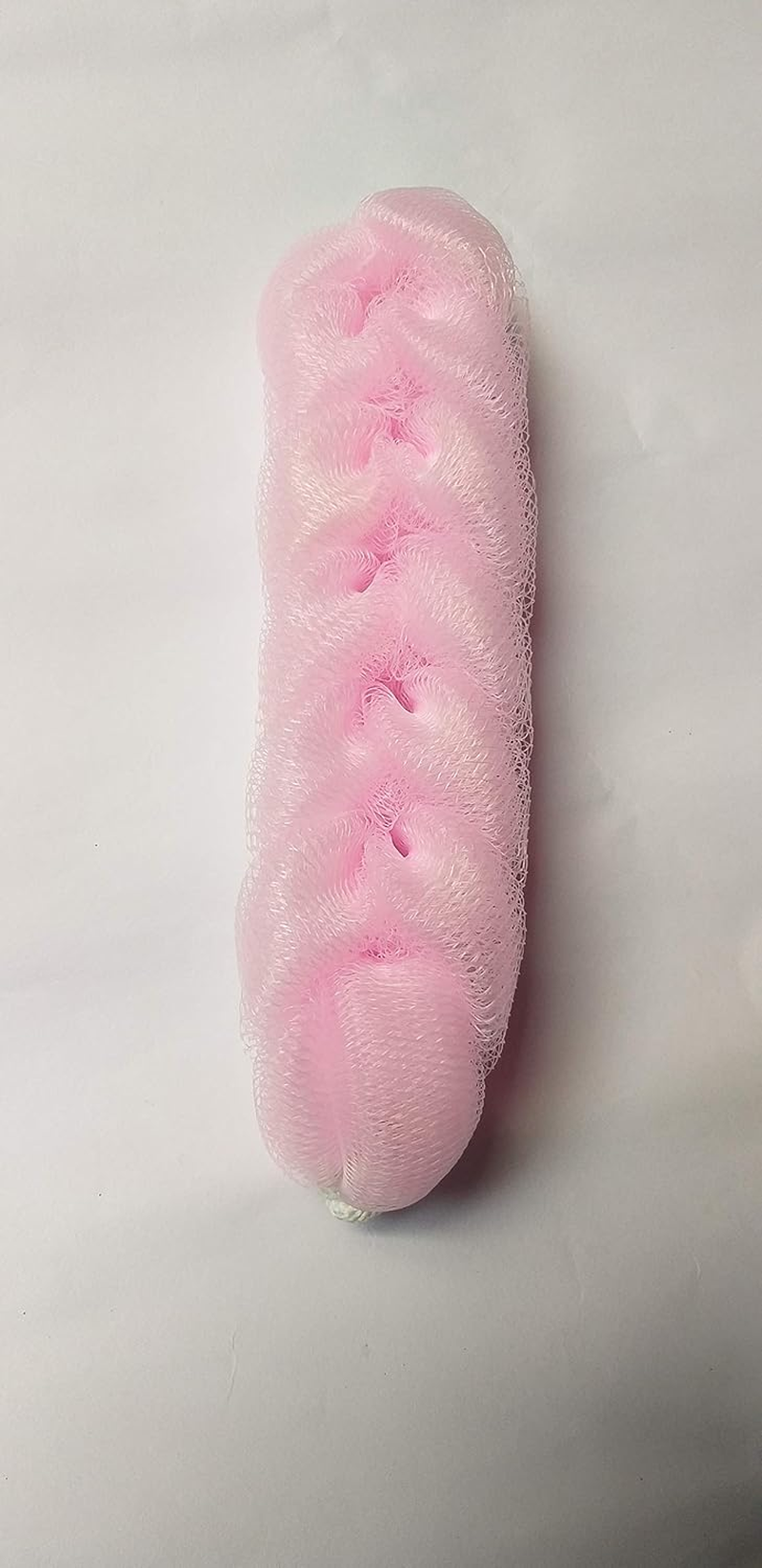 TVASTEE Back Scrubber Bath Sponge Long Loofah for Men and Women (Colour Multi) -Set of 3