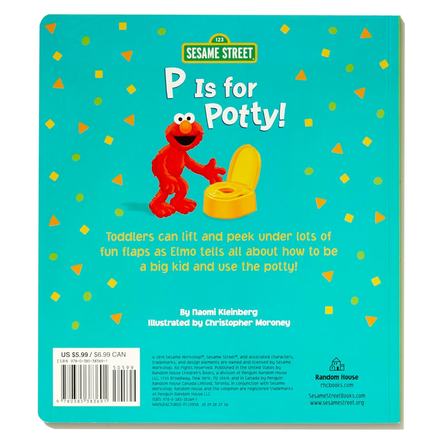 P Is for Potty! (Sesame Street) (Lift-The-Flap) image number 1